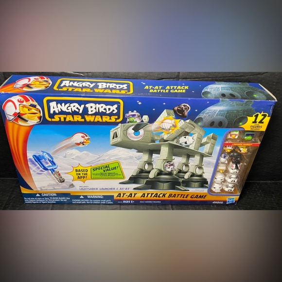 Star Wars Angry Birds AT-AT Attack Battle Game Brand New in Box - Picture 5 of 6